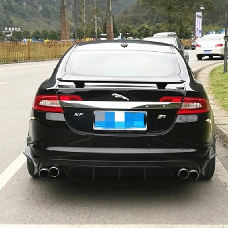 ABS праймер задний спойлер багажник автомобиля губы Авто загрузки крыло Спойлеры для Jaguar XF 2012 2013