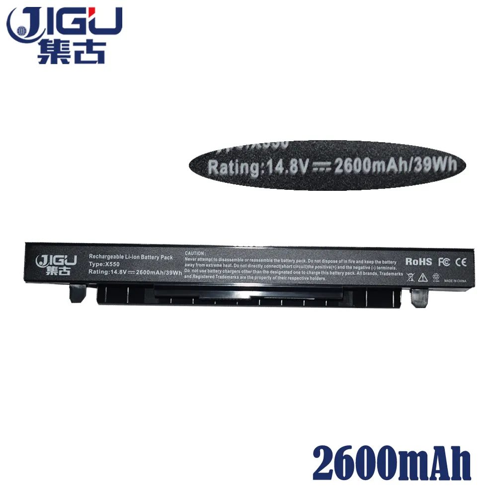 JIGU 4 ячеек Аккумулятор для ноутбука Asus R409V R510C R510D R510E R510L R510V X450C X450L X450V X452C X452E X550C X550CA