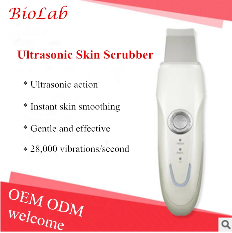 

High quality new technology skin care ultrasonic face scrubber ultrasonic skin scrubber