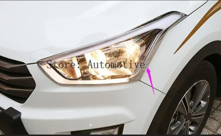 2 шт./компл. декоративная Передняя фара для Hyundai Creta ix25 Cantus 2014 2015 2016 2017 | Автомобили и