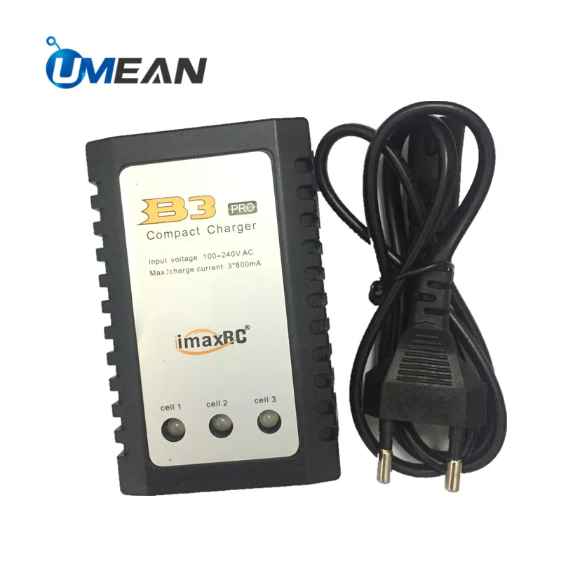 Высокое качество iMaxRC iMax B3 Pro Compact 2 S 3 S литиевая батарея lipo Balance Батарея Зарядное устройство для радиоуправляемого вертолета 7,4 v 11,1 v