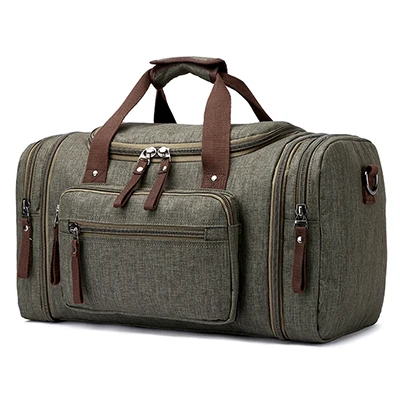 Водонепроницаемые мужские дорожные сумки, сумки для переноски багажа, сумки для путешествий, большие сумки для путешествий, сумки для путешествий, большие сумки для путешествий - Цвет: Армейский зеленый