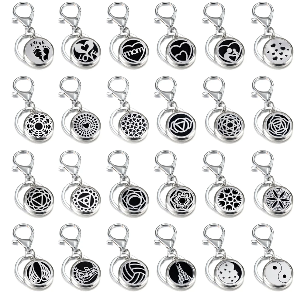 ZP-KD004 stainless steel diffuser keychain (2)