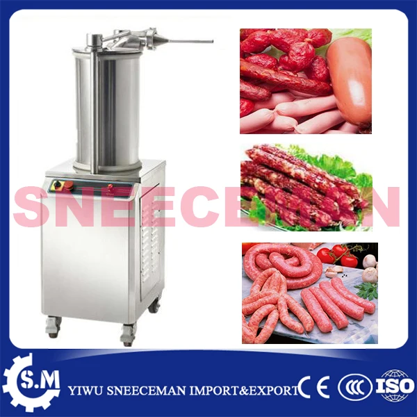 400kg/time stainless steel Rapid Sausage filler machine Hydraulic Automatic Quick Enema Machine for sale shoe cover machine automatic new step foot one time entry into the room automatic entry foot cover machine shoe helper