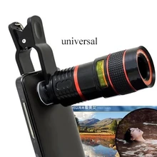 Телескоп зум мобильного телефона линзы для IPhone samsung huawei смартфоны Xiaomi универсальный зажим телефото оптический Камера объектива