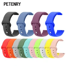 20mm Silicone Soft Bands for Xiaomi Huami Amazfit Bip BIT Strap Belt Watch Wristband for Galaxy Watch 42mm for Gear S4 Bracelet