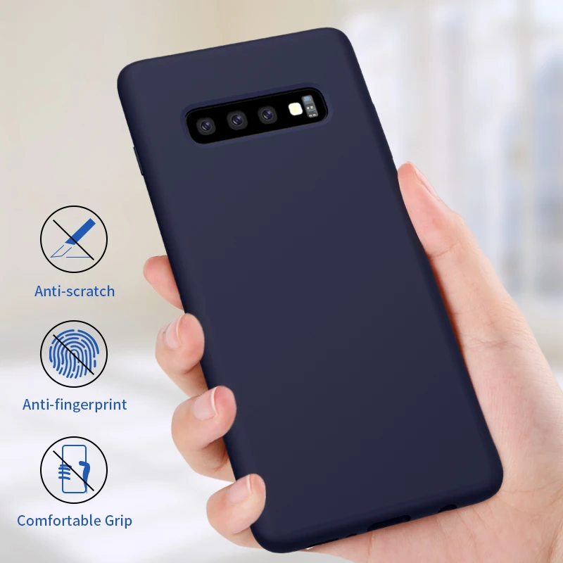 Ceny Nillkin silikonowe etui z płynem do Samsung Galaxy S10 case 6.1 do Samsung S10 Plus 6.4 S10e S10 Lite futerał ochronny 5.8