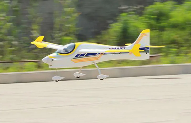 Dynam 1500 мм умный тренажер RC PNP пропеллер самолета W/двигатель ESC Servo W/O Батарея TH03646|rc