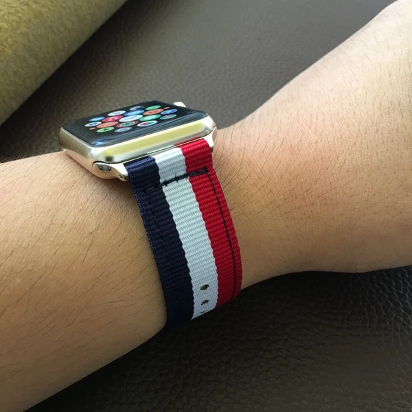Клиент Первый нейлоновый ремешок для apple watch 5 4 3 2 1 браслет ремешок для iwatch 42 мм 38 мм 40 мм 44 мм аксессуары