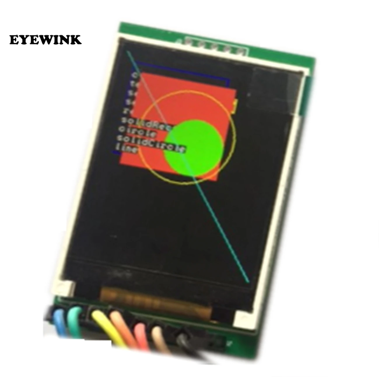 1,8 дюймовый TFTLCD-SPI, последовательный порт жидкокристаллический дисплей, 220x176 осциллограф, последовательный экран 5 v-3,3 v