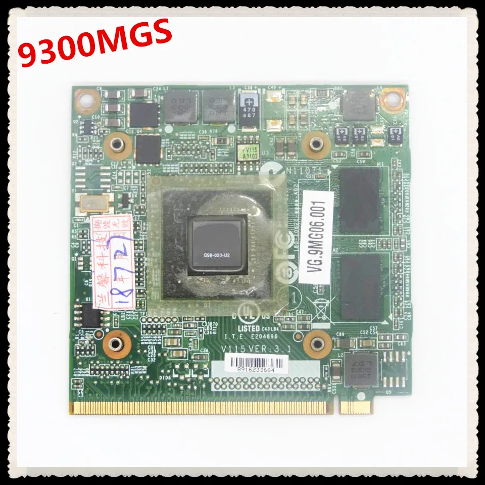 Видеокарта GeForce 9300M GS 9300MGS MXM II DDR2 256MB G98-630-U2 для acer Aspire 4930 4630 4730 5730 5930 6930 ноутбук