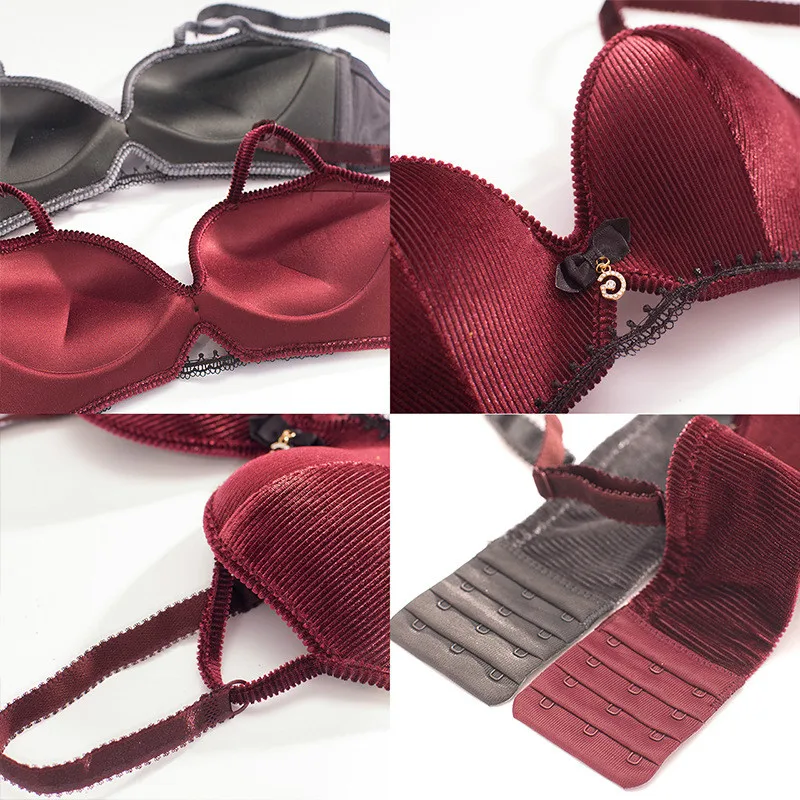 Roseheart/женские модные зимние комплекты кружевных бюстгальтеров с вырезами и