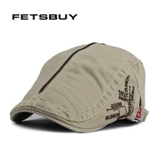 Fetsbuy весна и осень Винтаж простой сплошной унисекс Твердые берет пряжки плоские шапки Теплые береты досуга шляпу для женщин мужские