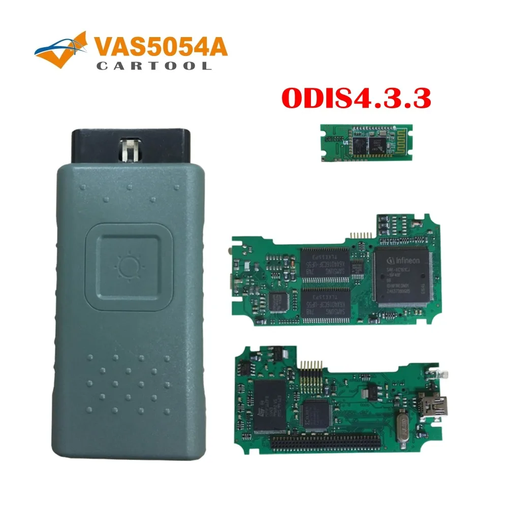 2018 последняя версия VAS5054A ODIS V4.3.3 VAS5054a Поддержка протоколов UDS Bluetooth подключение