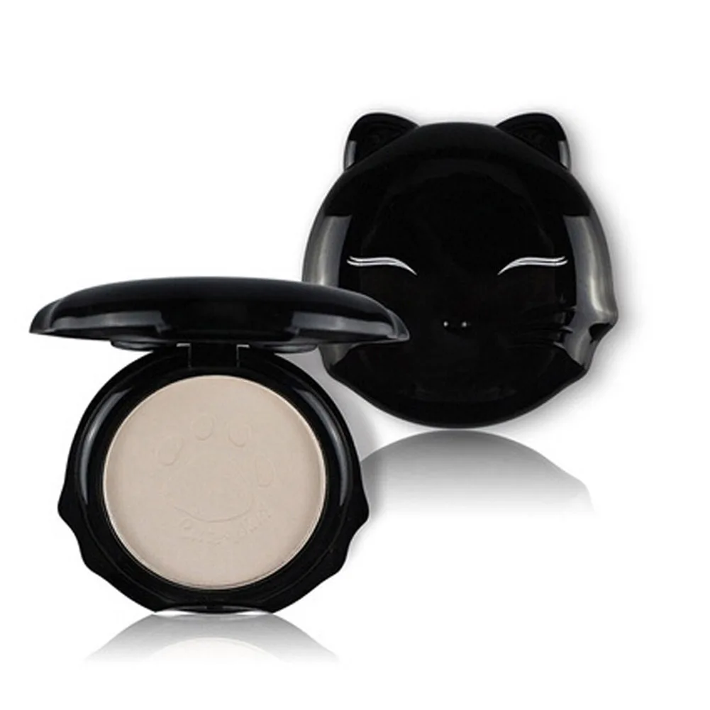 

1PCS 5 Colors Hotsale Beauty Women Cat Shape Pressed Powder Smooth Face Makeup Foundation Whitening Setting Powder
