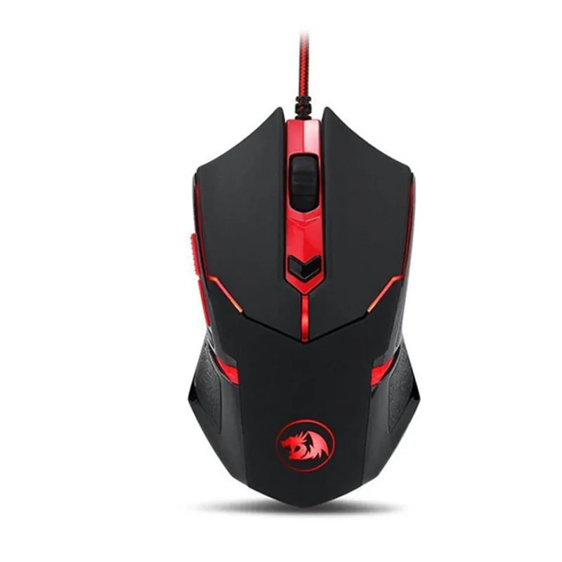 

2019 Gaming Mouse Noiseless Gaming Mouse for PC 6 Buttons Weight Tuning Redragon M601 CENTROPHORUS-3200 DPI Newest #LR1