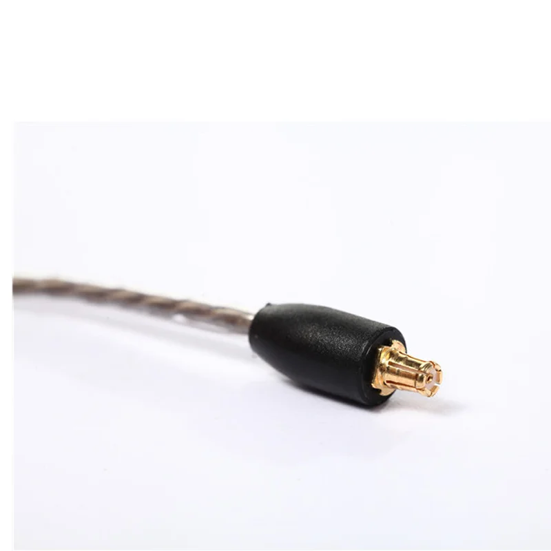 Обновленный Hi Fi кабель MMCX для наушников Shure SE215 SE535 SE846 SE425 ue900 4 жильный плетеный
