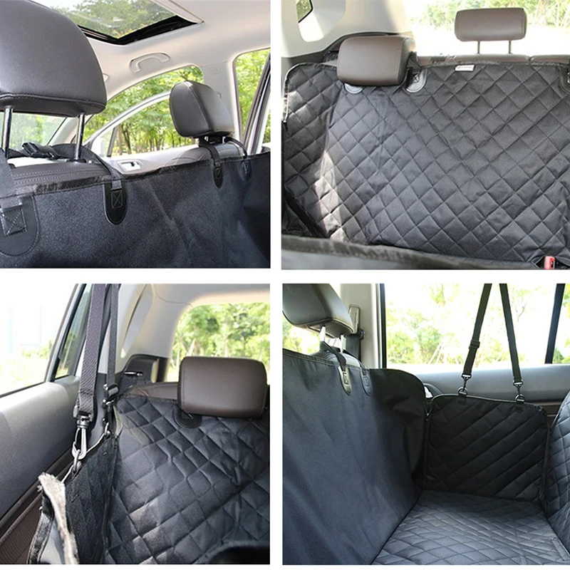 Pet Car Seat Covers For Big Dogs Waterproof Back Bench Seat Car Interior Travel Accessories Dog Carriers Car Seat Covers Mat9