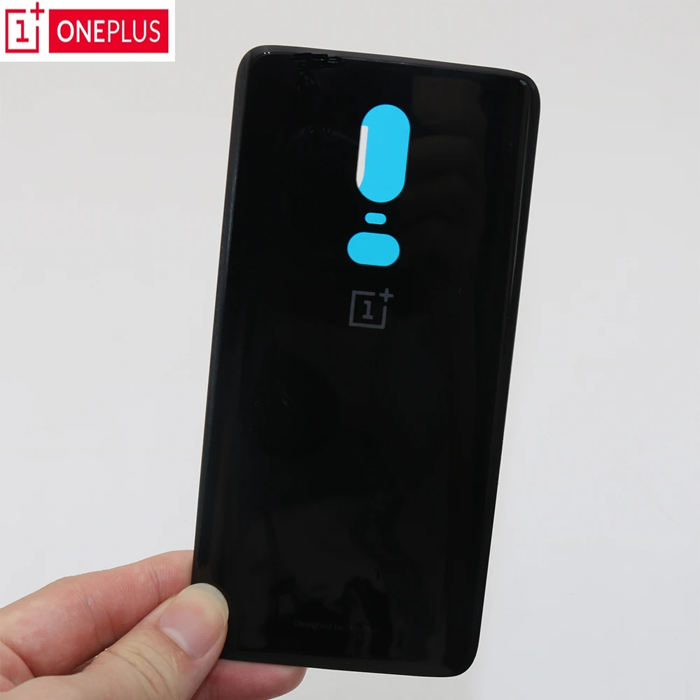 

Original OnePlus 6 Back Battery Door Housing Glass Cover One Plus 6 Rear Battery Housing Repalcement Repair Spare Parts