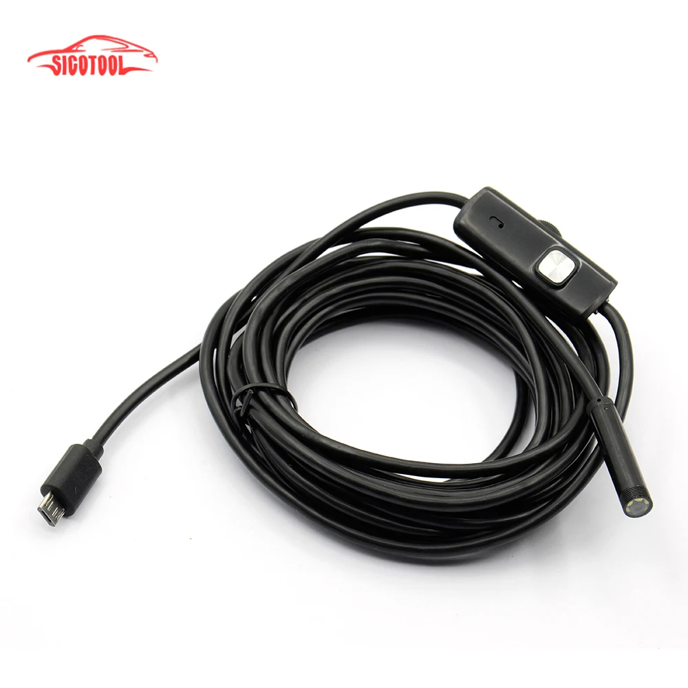 Android Phone Inspection Camera 1M 2M 3.5M 5M 7MM lens Endoscope