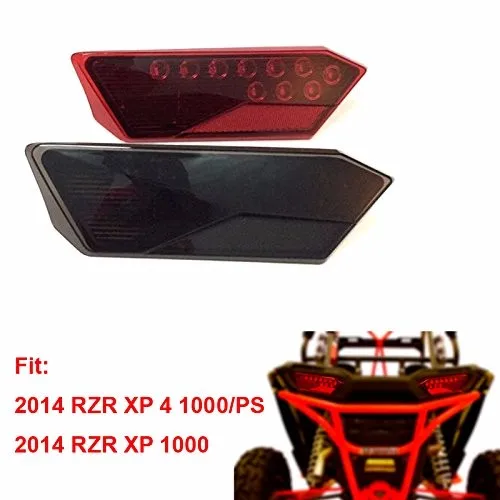Светодиодный левый и правый красный задний фонарь для 14-15 Polaris RZR 900 XP 1000
