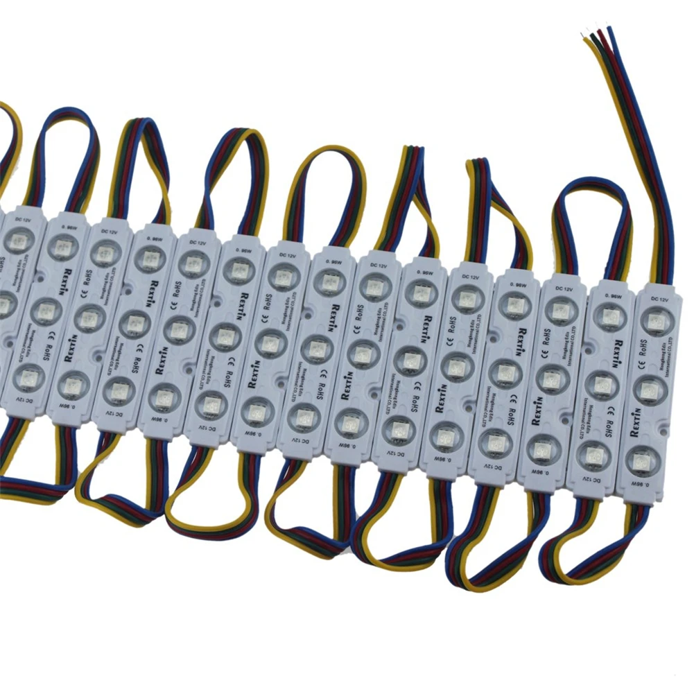 10 шт. DC12V 3 светодиодный модуль 5730 Знак дизайн светодиодный модуль инжекторный светодиодные полосы света