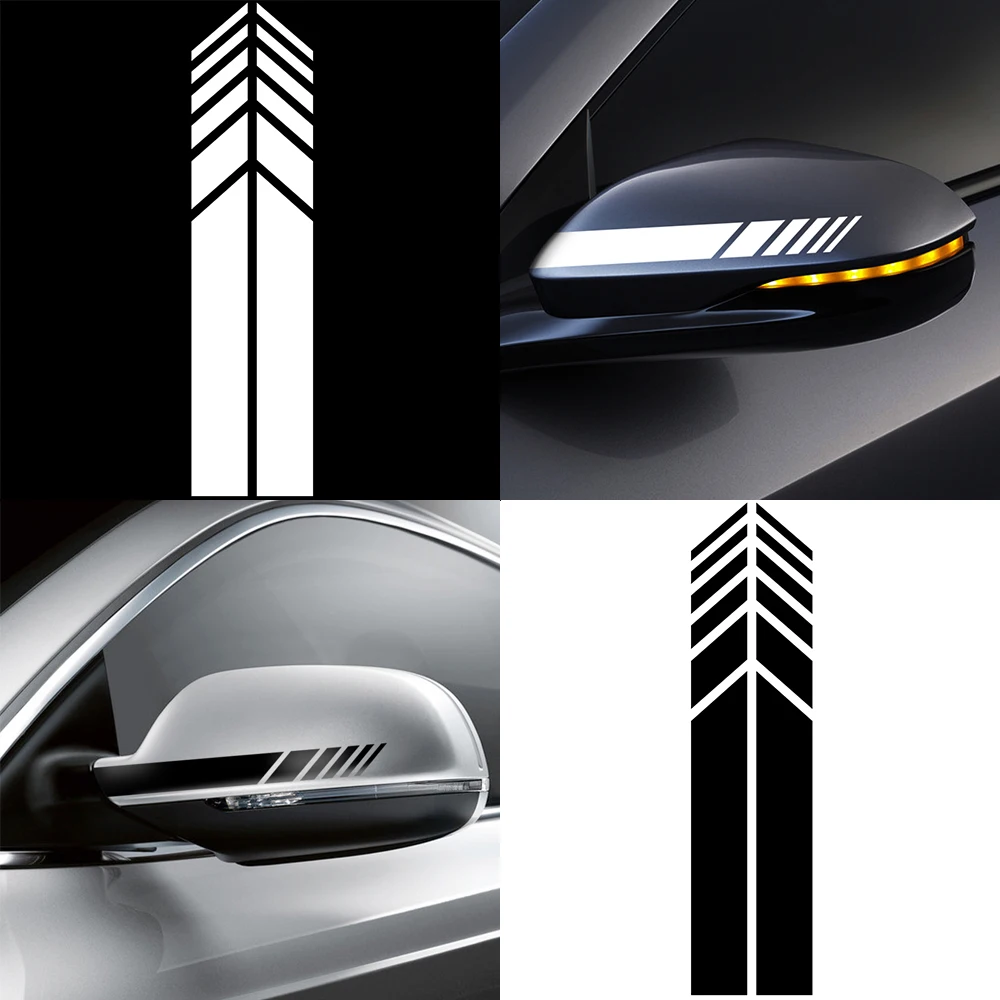 Наклейка на зеркало заднего вида для Volvo XC60 XC90 Toyota Renault Opel astra Nissan qashqai Peugeot 307
