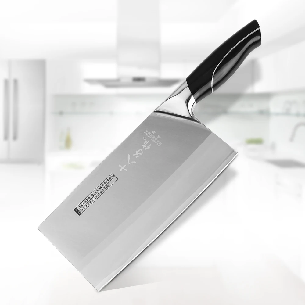  SHI BA ZI ZUO S1008-AB Superior Quality Cleaver with Swedish Pure High-Grade Steel Heavy Duty Profe - 32845880204