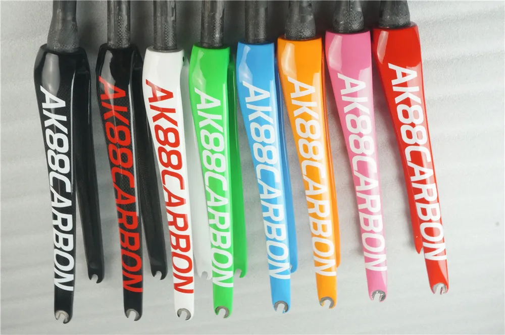 

New AK88 full carbon fiber bike parts 700CC Cone fork