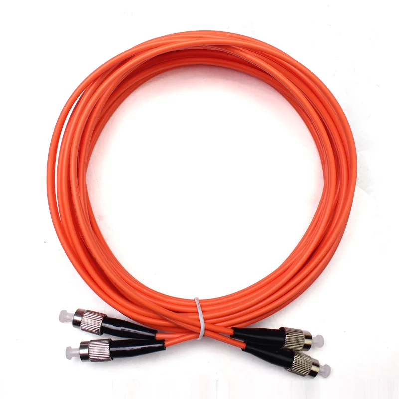 

Fiber Optic Patch Cord cable Multimode MM OM1 2 core Duplex FC to FC PC UPC 62.5/125um 3 5 10 20 m factory Minor customization