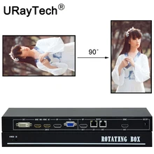 Vertical TV Video Rotating Box Processor With HDMI DP DVI VGA Input For Vertical Screen Display 90 Or 270 Degree Image Flip Vertical TV Video Rotating Box Processor With HDMI DP DVI VGA Input For Vertical Screen Display 90 Or 270 Degree Image Flip