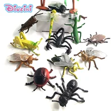 Simulation Animals models figurine Dragonfly Ant Beetle Insect home decoration accessorie Children's Toys Gift educational toys