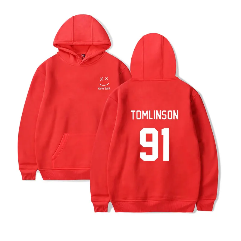 BTS England Singer Louis Tomlinson 91 Print Hoodies Sweatshirts Women Fans Sweatshirt Hip Hop Popular Idol autumn XS-4XL Clothes