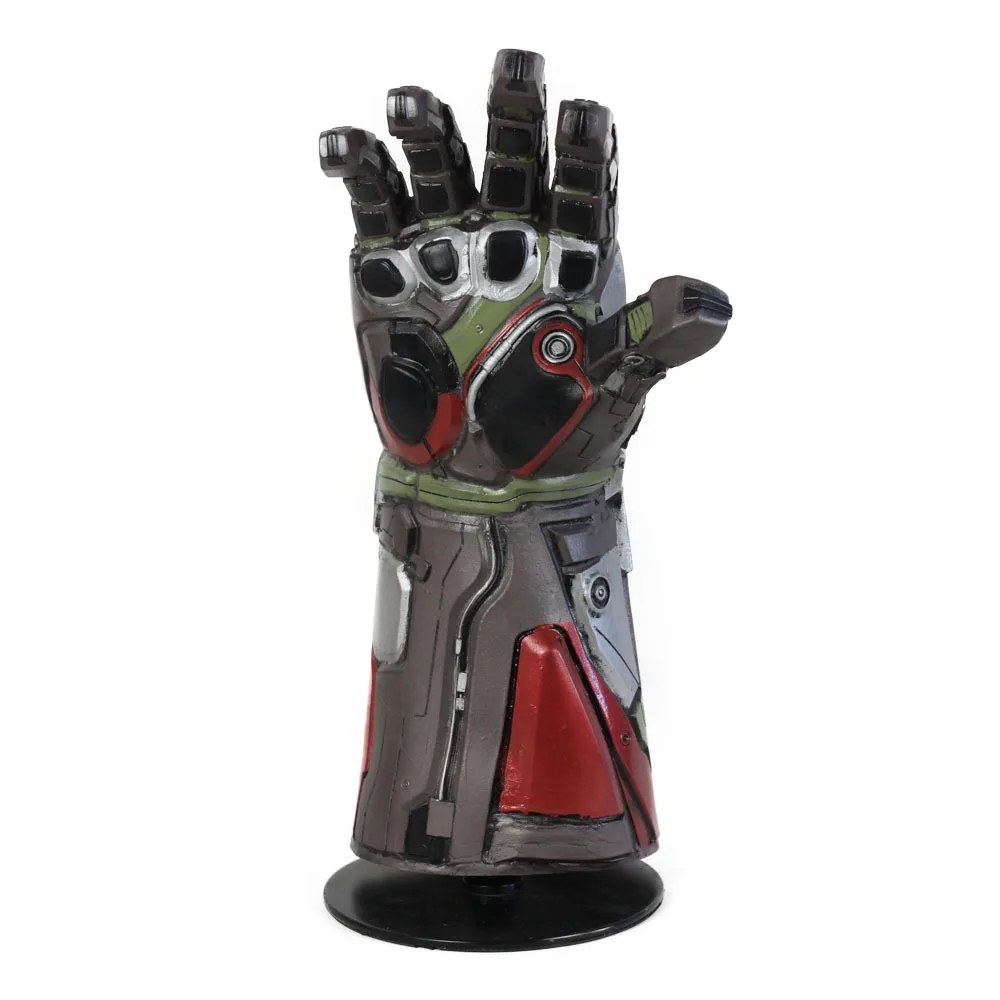 

36x16cm New Iron Man Ironman Infinity Stones Arm Latex Glove Gloves Avengers 4 Action Figure Super Hero Halloween Cosplay