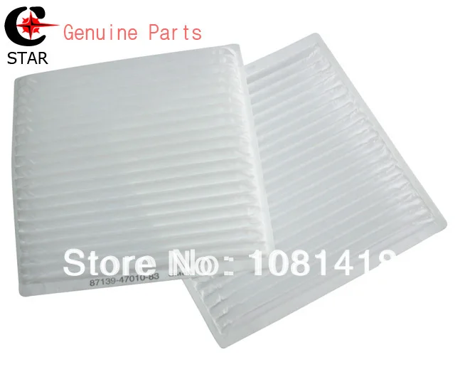 Toyota Genuine Pollen Cabin Air Filter 87139-47010-83 for Prius Land Cruiser Prado Yaris Mazda Premacy size:216*216*16 mm | Автомобили и