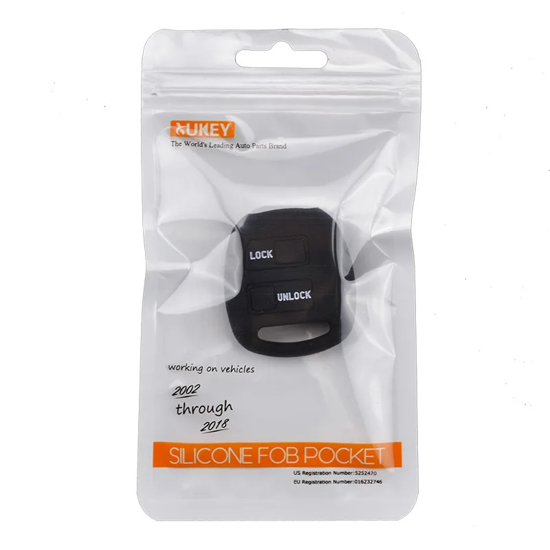 Key Case Cover 2 Button Silicone Car Remote Key Fob Shell for Toyota Land Cruiser Rav4 Alphard Celica Pixis