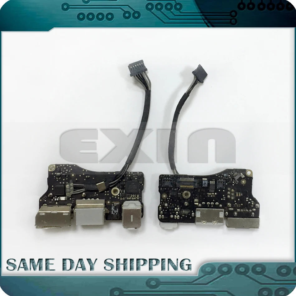 Оригинальный USB DC I/O-разъём аудио Мощность доска 820-2861-A для Apple MacBook Air 13 &quotA1369