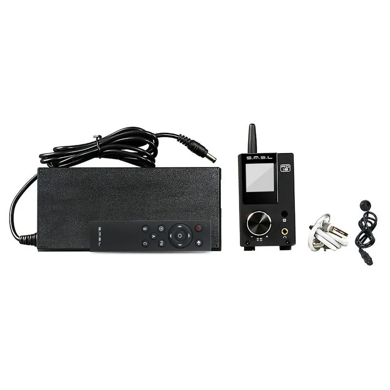 SMSL AD18 80 Вт* 2 CSR A64215 DSP HIFI Bluetooth оптический/коаксиальный USB декодер DAC чистый цифровой аудио для домашнего кинотеатра, усилитель