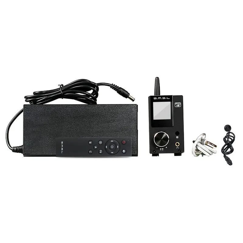 SMSL AD18 80 Вт * 2 CSR A64215 DSP HIFI Bluetooth оптический/коаксиальный USB декодер DAC чистый