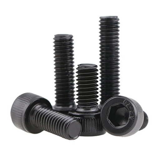 

2Pcs M10 Left Hand Allen Screws Socket Cap Head Hexagon Bolts Anti-screw Black 16mm-100mm Length