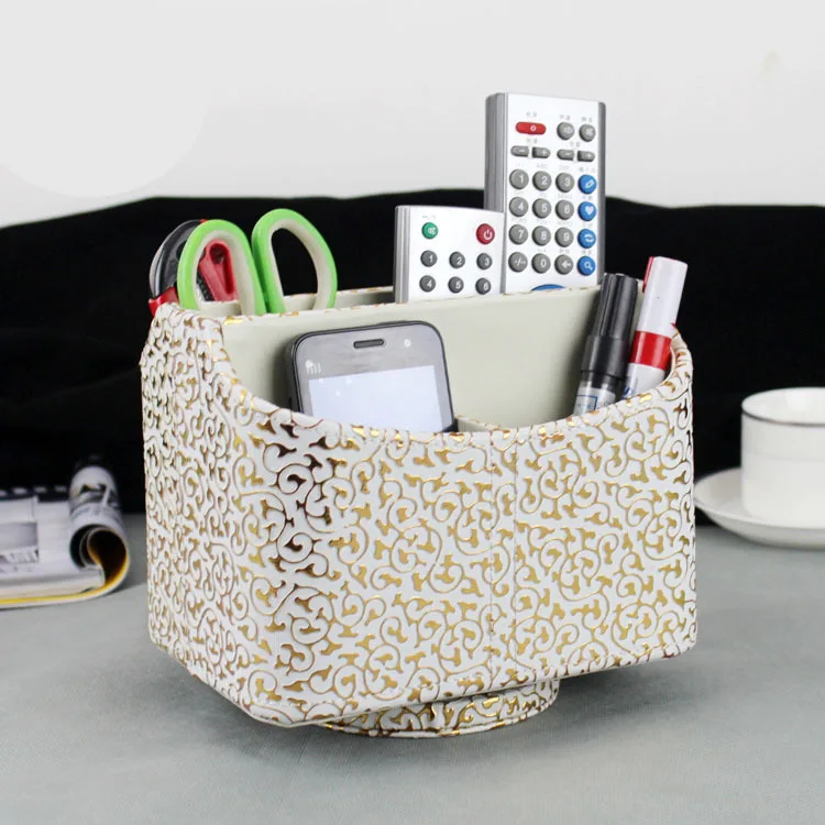 New Fashion Rotating Desk Organizer Storage Box Remote Controller