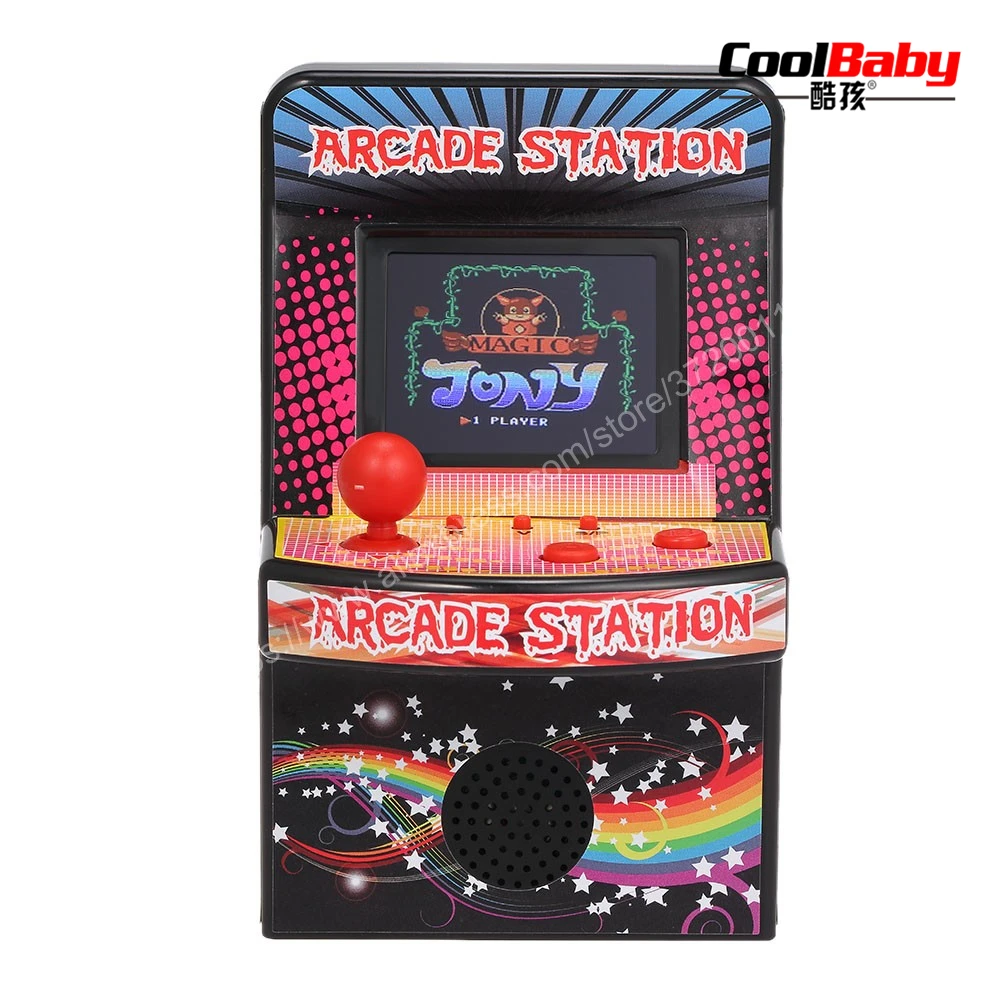 CoolBaby Портативный ретро портативные игровые консоли 8 битный игровой автомат Мини