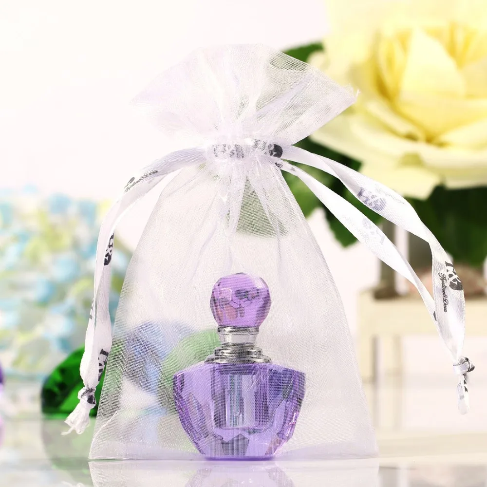 1ML 1.7'' Purple Retro Vintage Mini Glass Crystal Woman Perfume Bottle Empty Refillable Container Travel Perfume Cosmetic Bottle
