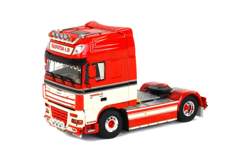 Изысканная модель из сплава WSI 1:50 DAF XF105 4X2 транспортный трактор автомобили литые