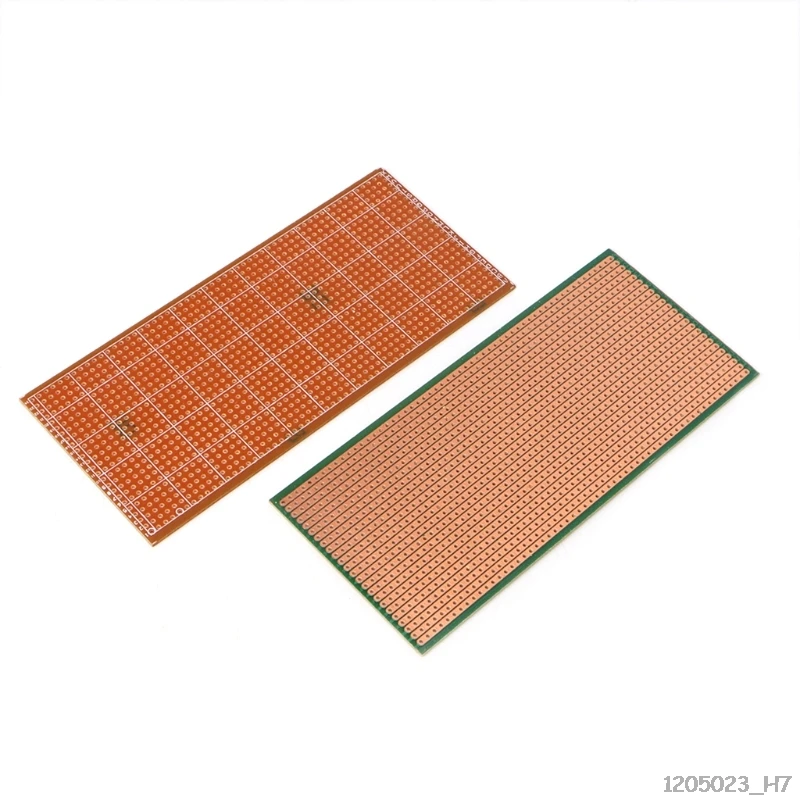 5pcs Set DIY Prototype PCB Circuit Board Board 6.5x14.5cm Stripboard Veroboard 
