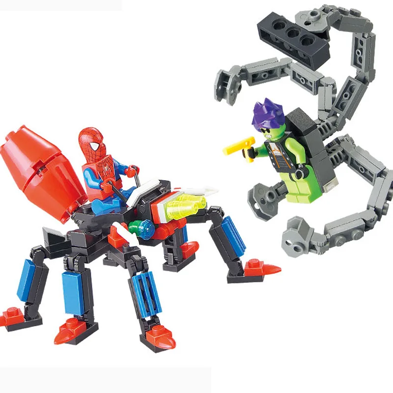 spider man lego set with green goblin