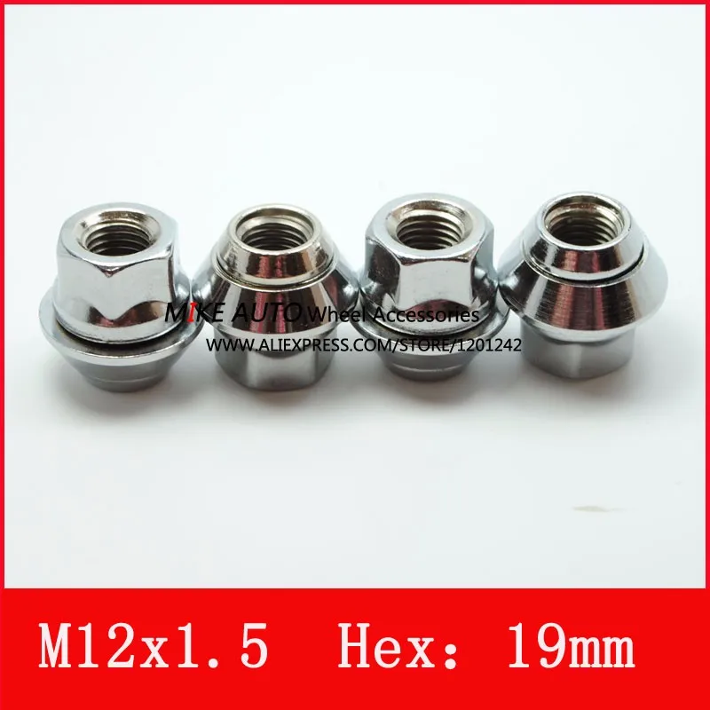 1 шт. открытая гайка с наконечником колеса m12x1 5 PCD HEX19(3/ 4 &quot) для FORD Mondeo Focus|lug nuts|wheel