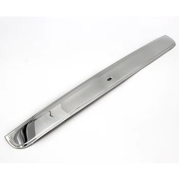 

For Nissan Qashqai Dualis 2007-2013 Car Accessories ABS Chrome Auto Rear Trunk Lid Cover Trim Tail Gate Frame Stiker With Hole