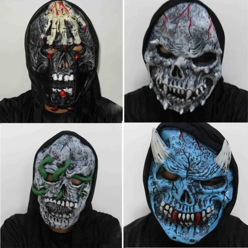 New Terrorist Face Costume Cosplay Movie Adult Party Masquerade Rubber