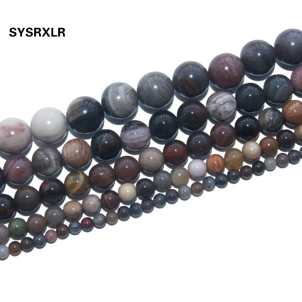50Pcs 12MM brown wood leopard print round Charms spacer beads DIY Findings